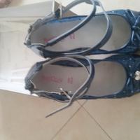 Scarpa da cerimonia sandali vera pelle taglia 34