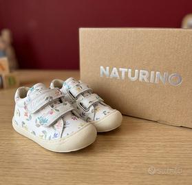 SCARPE PRIMI PASSI BAMBINA *NATURINO COCOON WHITE