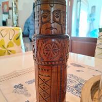 souvenir intagliato a mano divinita norrena /slava