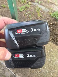 Coppia Batterie Bosch 18V 3.0Ah Power for ALL Alli