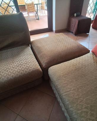 Divano e pouf