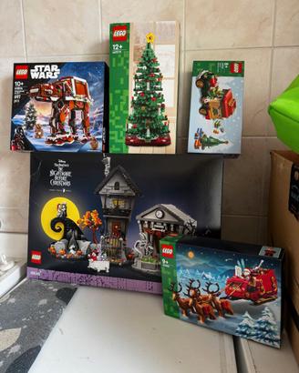 SET LEGO NATALE PACK IDEAS ICONS NUOVI SIGILLATI