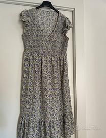 Vestito lungo a fiori