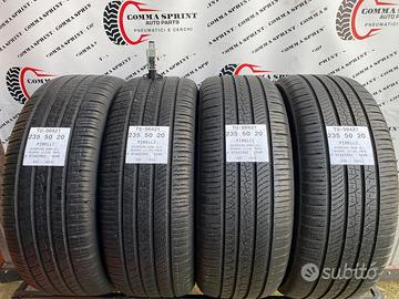 4 pneumatici 235/50 r20 pirelli 4 stagioni 80%