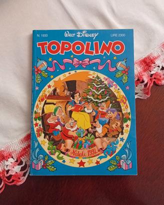 Fumetto Topolino vintage Natale 1992