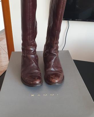 Stivali cuoio Kammi numero 36