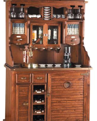 Mobile BAR Artigianale in Legno Massello