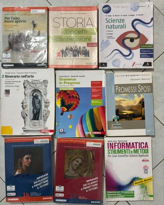 Libri terza e quarta liceo