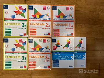 libri scolastici Matematica Tangram Medie 2ab+quad