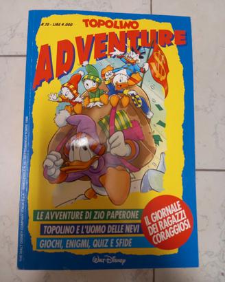 Topolino Adventure 1-10 | Fumetti Disney anni '90