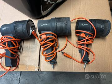 Luci per studio fotografico