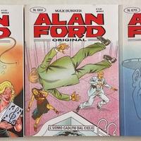 ALAN FORD prima serie n°668, 669, 670
