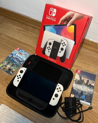 NINTENDO SWITCH OLED+ 2 GIOCHI