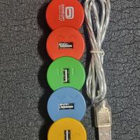 🔌 Multiporta Hub USB Gameloft con Quattro Porte