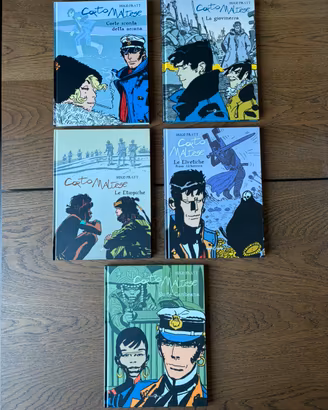 Set 5 Albo Corto Maltese