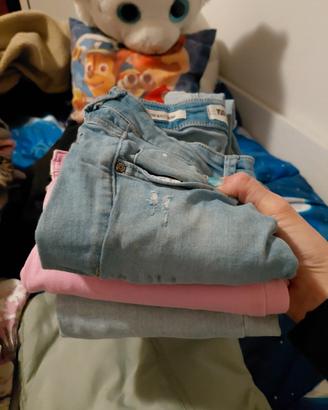 lotto bambina 8-10 anni