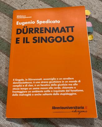 Dürrenmatt e il Singolo di Eugenio Spedicato