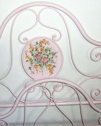 Letto in ferro battuto