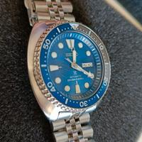 Seiko turtle save the ocean white shark