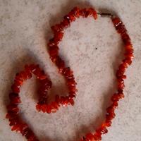 COLLANA PIETRE DI CORNIOLA