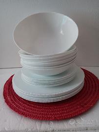 servizio piatti Bormioli linea coconut per 6  pers