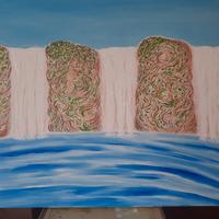 Tela "Paesaggio marino "