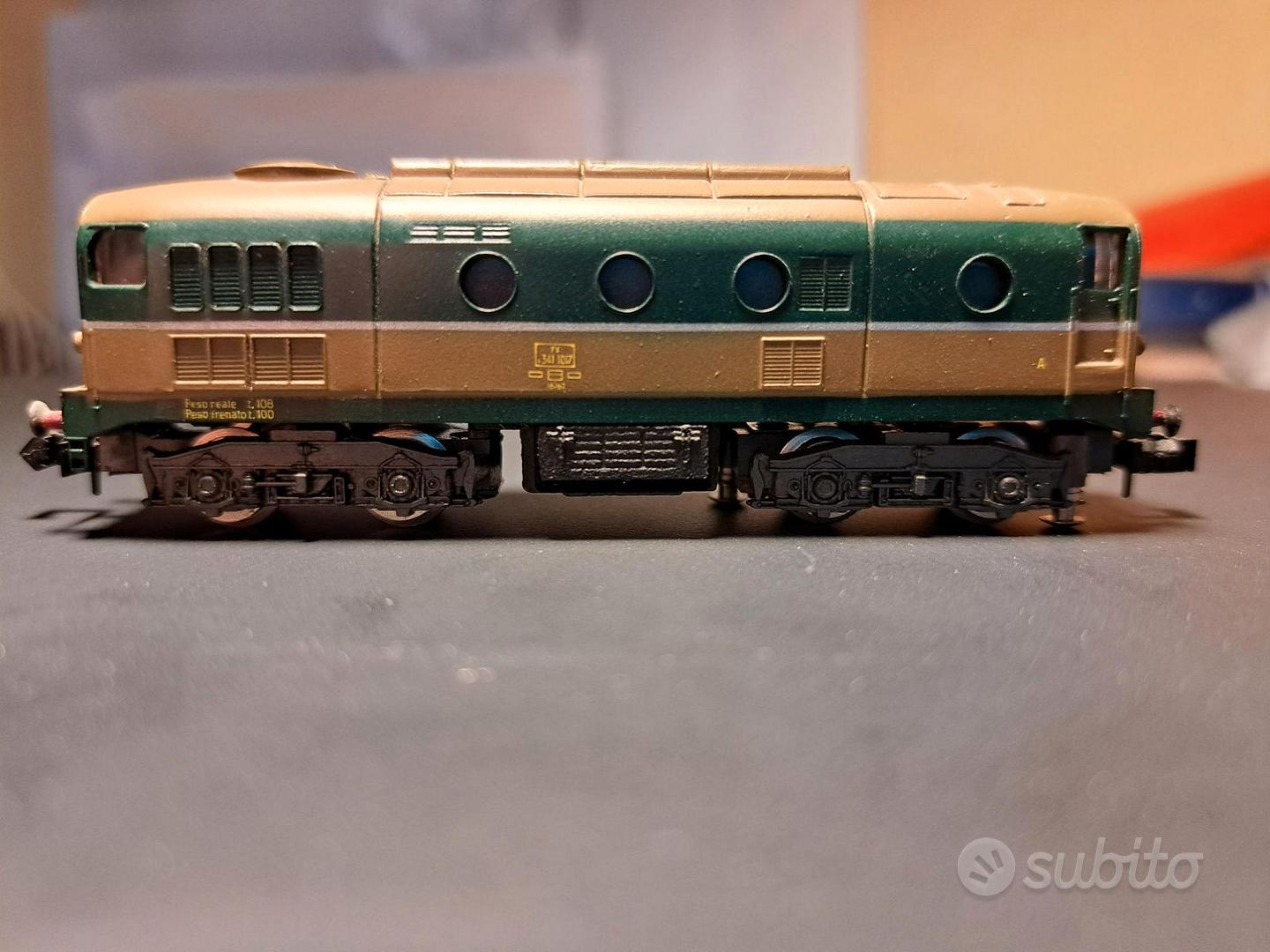 Rivarossi scala N locomotiva FS d341 9160 Collezionismo