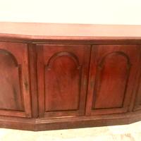 Credenza madia mobile Fantoni in legno massello