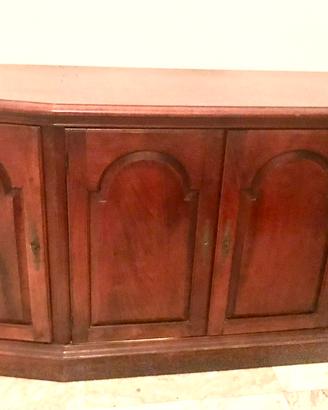 Credenza madia mobile Fantoni in legno massello