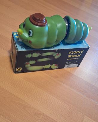 Funny Worm Gig Giocattolo Vintage 90'