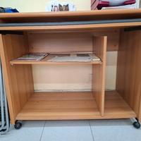 Scrivania porta computer 