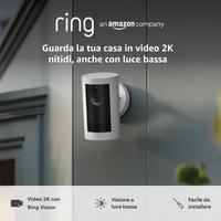 Ring Videocamera esterna Plus a batteria