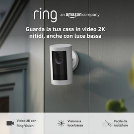 Ring Videocamera esterna Plus a batteria