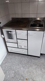 focolare Rizzoli a legna ed elettrica.