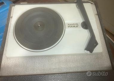 OGGETTO VINTAGE Giradischi a valvola Nuova Faro