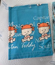 Set lenzuola 1 piazza  x bambini e bambine