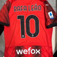 Maglia MILAN Rafa Leao 10 gara Home L