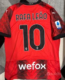 Maglia MILAN Rafa Leao 10 gara Home L