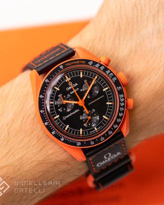Swatch Mission On Earth "Lava" Moonswatch Omega x