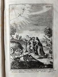 Illustrato fasi lunari agricoltura antichissimo