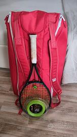 Wilson Blade V9 98 16x19 L2 + Borsone Wilson 12R
