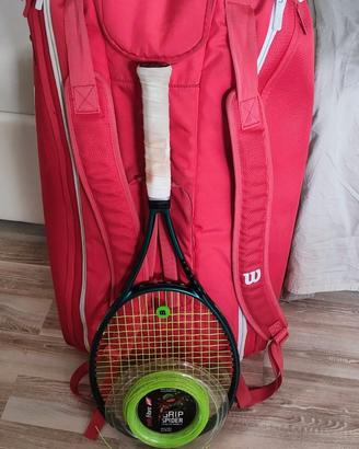 Wilson Blade V9 98 16x19 L2 + Borsone Wilson 12R