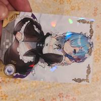 Card carta goddess story Emilia rem maid re zero