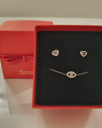 Bracciale  occhio silver moments argento rodiato