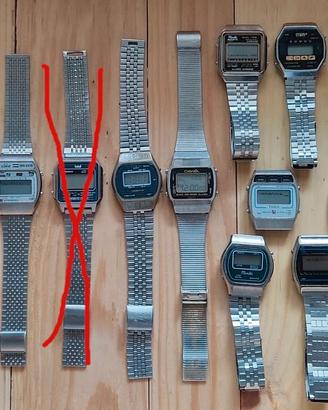 orologio lcd quarzo anni 80'
