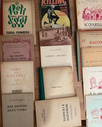 Lotto libri vintage