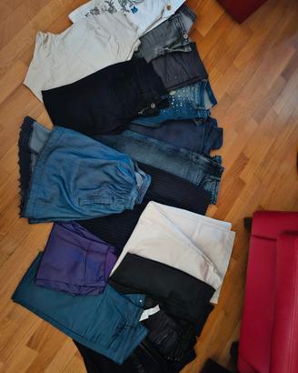 pantaloni jeans gonne varie marche