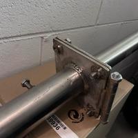 Staffa ribaltabile per Antenna Verticale