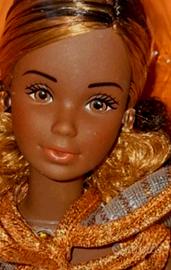 Barbie Golden Dream Christie riproduzione 
