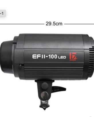 2 x LUCE LED FLASH Jinbei EF 100 II Monoblock